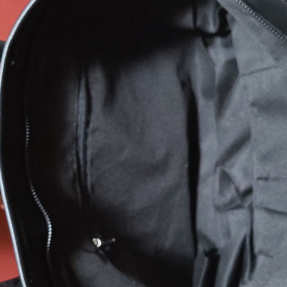 Faux suede brown and black Leopard print tote, mid sized - Picture 7 of 8